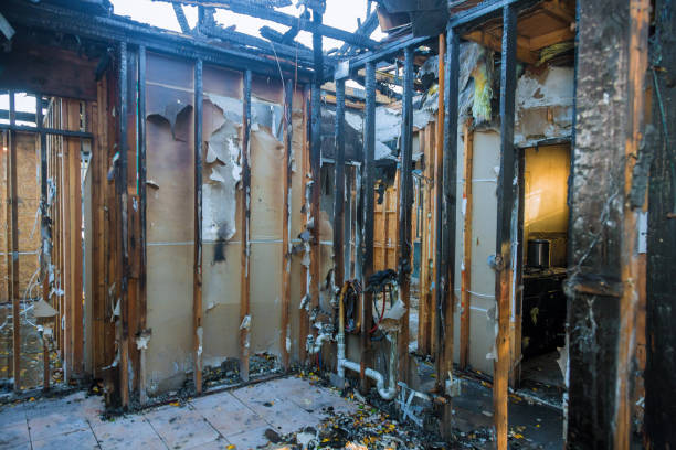 Professional Emergency Fire Cleanup technician working in Farmington, MN